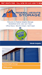 Mobile Screenshot of federalheightsstorage.com